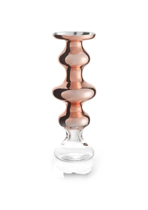 IVV Chic bulbous candlestick - Orange