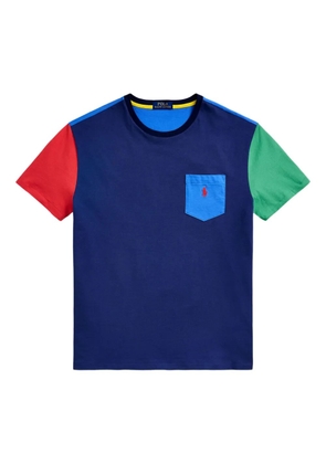 Polo Ralph Lauren colour-block T-shirt - Blue