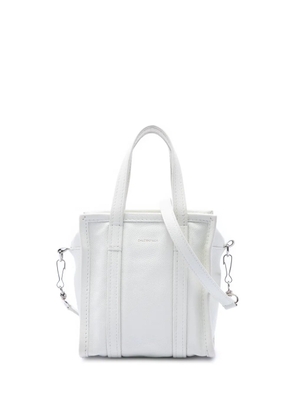Balenciaga Pre-Owned 2021 Lambskin Bazar Shopper XXS satchel - Neutrals