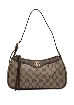 Gucci Pre-Owned 2016-2026 Small GG Supreme Ophidia shoulder bag - Neutrals
