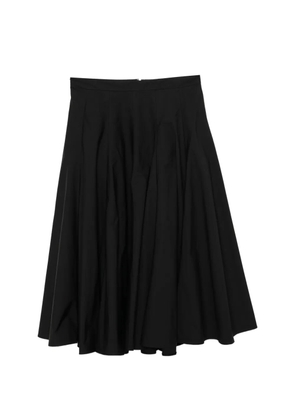 JNBY draped flared skirt - Black