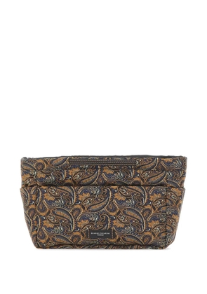 GIANNI CHIARINI Bags in Bag paisley-print clutch bag - Blue