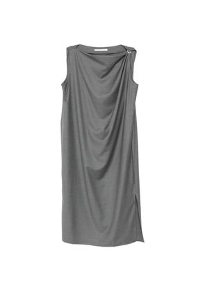 JNBY draped cowl-neck dress - Grey