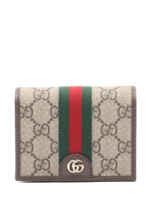 Gucci Pre-Owned Ophidia GG Supreme leather wallet - Neutrals