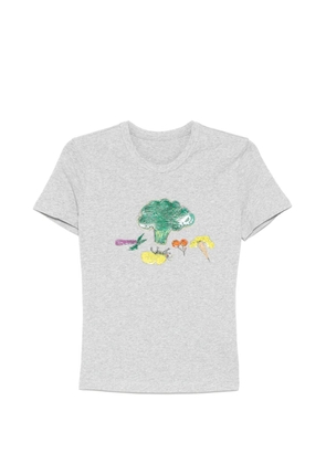 JNBY graphic-print T-shirt - Grey