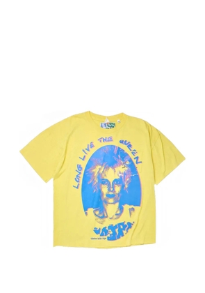 Better with Age Vivienne graphic-print T-shirt - Yellow