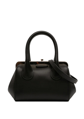 Chloé Pre-Owned 2021 Small Calfskin Joyce Frame Bag satchel - Black