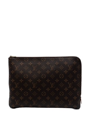 Louis Vuitton Pre-Owned 2018 Monogram Etui Voyage MM clutch bag - Brown