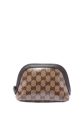 Gucci Pre-Owned 2000-2015 GG Crystal pouch - Neutrals