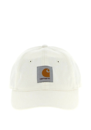 Carhartt WIP logo-patch cap - White