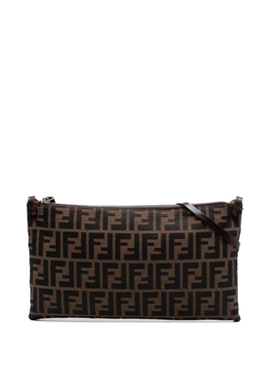 Fendi Pre-Owned 2000-2010 Zucca Canvas Pochette crossbody bag - Brown