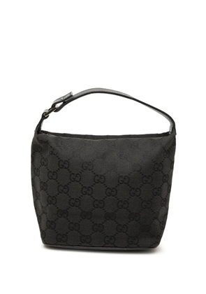 Gucci Pre-Owned 2000-2015 GG Canvas handbag - Black