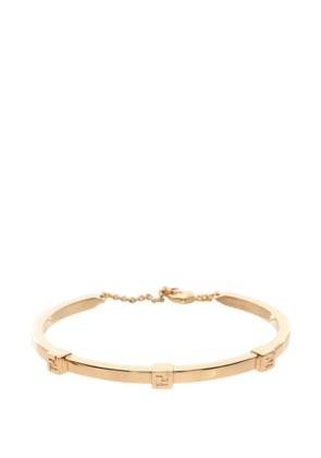 Fendi Pre-Owned 20s Forever FF logo bracelet - Gold