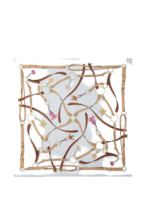 Furla Tortona Carré scarf - Blue