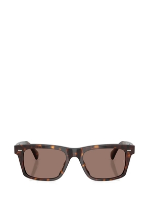 Oliver Peoples R-16 square-frame sunglasses - Brown