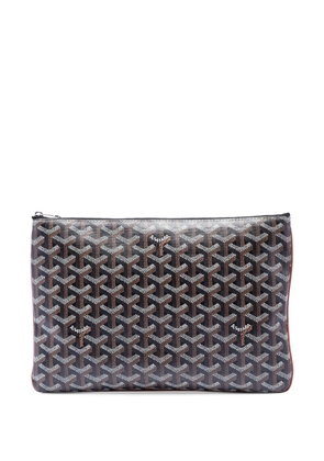 Goyard Pre-Owned 2023 Goyardine Senat MM clutch bag - Brown