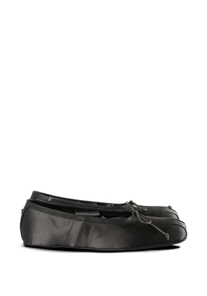 Ann Demeulemeester Paloma bow-detail ballet flats - Black