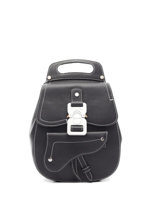 Christian Dior Pre-Owned 2010s Gallop Saddle pocket backpack - Black
