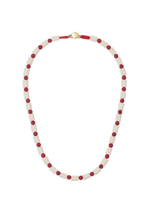 Roxanne Assoulin beaded carnelian necklace - Neutrals