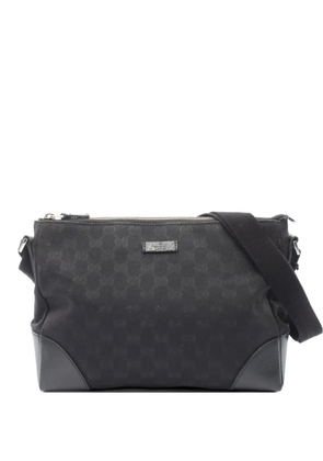 Gucci Pre-Owned 2000s GG canvas cross body bag - Black