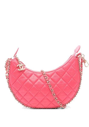 CHANEL Pre-Owned 2021s Matelasse chain shoulder bag - Pink
