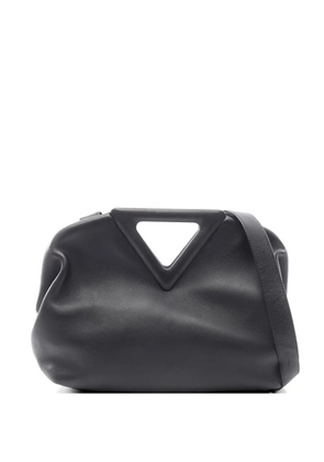 Bottega Veneta Pre-Owned 2010s medium Point leather two-way handbag - Black