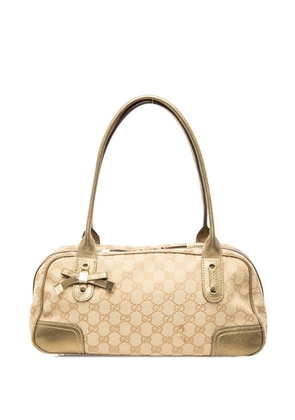 Gucci Pre-Owned 2000-2015 GG Canvas Princy shoulder bag - Gold