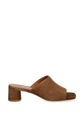 VAGABOND Piper suede slip-on sandals - Brown