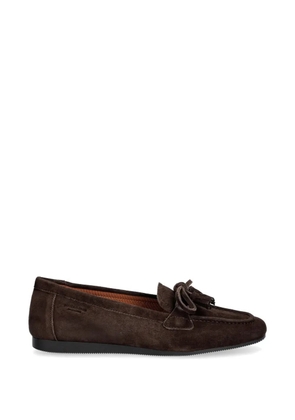 VAGABOND Hillary tassel-detail suede loafers - Brown