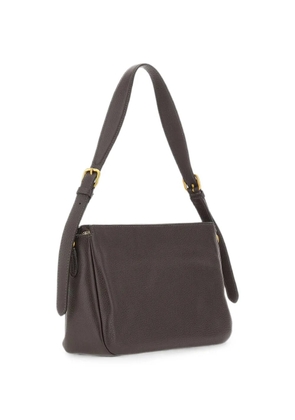 GIANNI CHIARINI Laura leather shoulder bag - Brown