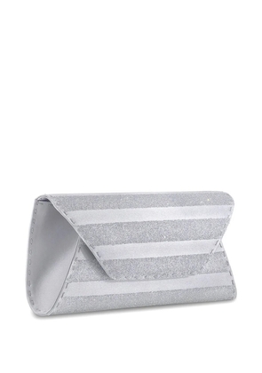 Tyler Ellis Eloise Swarovski crystal-embellished clutch bag - Silver