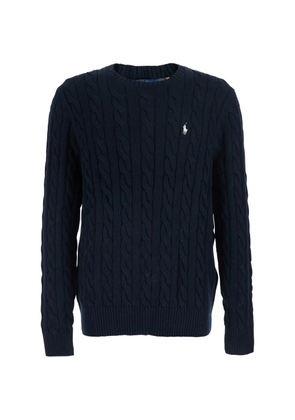 Polo Ralph Lauren embroidered-logo sweater - Blue