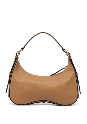 Pollini logo-debossed tote bag - Neutrals