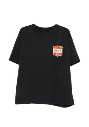 RHUDE logo-print short-sleeve T-shirt - Black