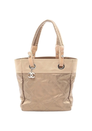 CHANEL Pre-Owned 2006-2008 Paris Biarritz PM tote bag - Gold