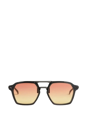 Movitra Climax geometric-frame sunglasses - Black
