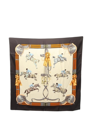 Hermès Pre-Owned 2000s Jumping scarf - Neutrals