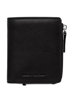 Marc O'Polo grained-leather zip-around wallet - Black