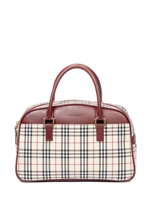 Burberry Pre-Owned 1990 House Check tote bag - White