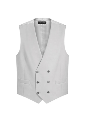 LUIGI BIANCHI MANTOVA Lubiam double-breasted V-neck waistcoat - Grey