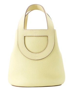 Hermès Pre-Owned 2024 Clemence and Swift In The Loop 18 handbag - Yellow