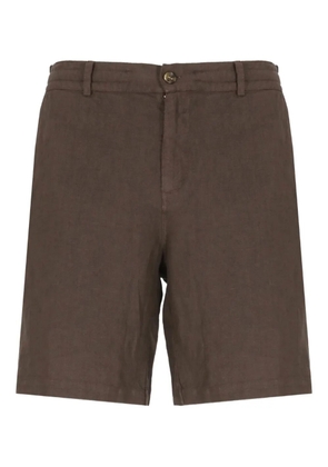 MC2 Saint Barth linen shorts - Brown