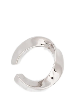 LAG WORLD maxi twisted ear cuffs - Silver