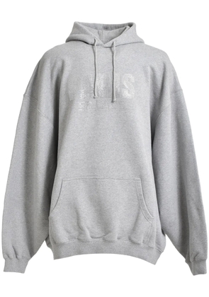 VETEMENTS stud-embellished hoodie - Grey