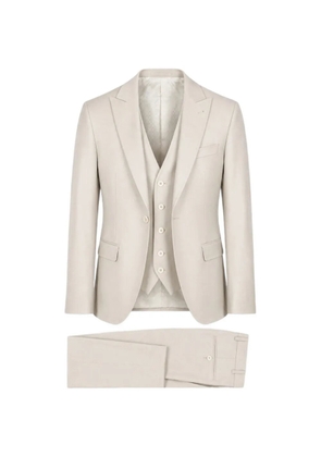 RAMON SANJURJO peak-lapel suit set (set of three) - Neutrals