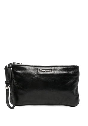Miu Miu one-strap clutch bag - Black