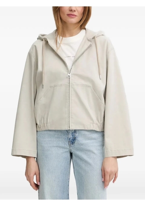 Marc O'Polo hooded zip-up jacket - Neutrals