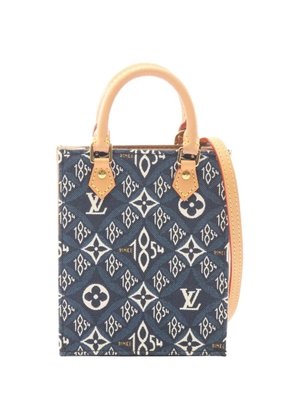 Louis Vuitton Pre-Owned 2020 Petite Sac Plat Since 1854 tote bag - Blue