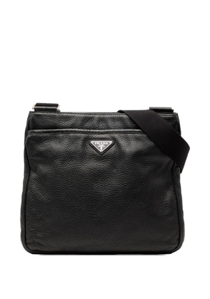 Prada Pre-Owned 2013-2026 Vitello City Zip Top crossbody bag - Black