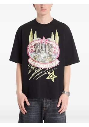 Off-White Big Frame World Skate graphic-print T-shirt - Black